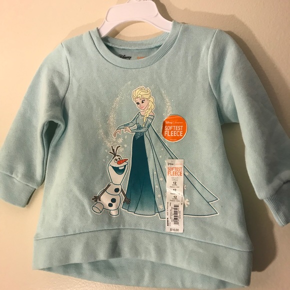 🎄3/$15 Disney Frozen Elsa Infant 12M Sweatshirt - Picture 5 of 5